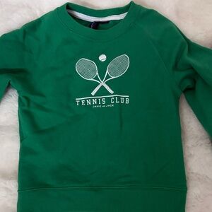 Janie and Jack Green Graphic Sweatshirt